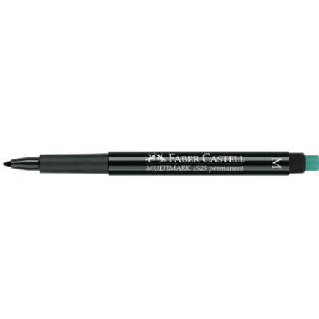 Foliopis z gumką OHP MULTIMARK M 1.0 czarny 152599 FABER-CASTELL - 1