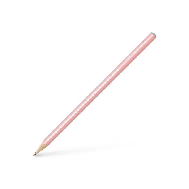 OŁÓWEK SPARKLE PEARLY RÓŻANY FABER-CASTELL 118201 - 1