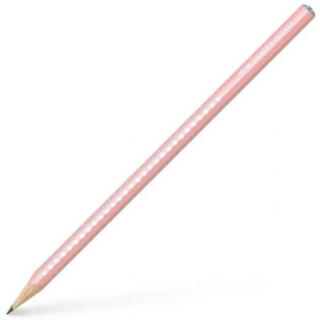 OŁÓWEK SPARKLE PEARLY RÓŻANY FABER-CASTELL 118201 - 1