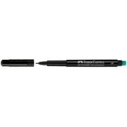 Foliopis z gumką OHP MULTIMARK S 0.4 czarny 152399  FABER-CASTELL - 1