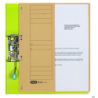 Skoroszyt kartonowy ELBA 1/2 A4, oczkowy, beżowy, 100551877 - 3