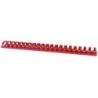 Grzbiety do bindowania OFFICE PRODUCTS, A4, 32mm (300 kartek), 50 szt., czerwone - 1