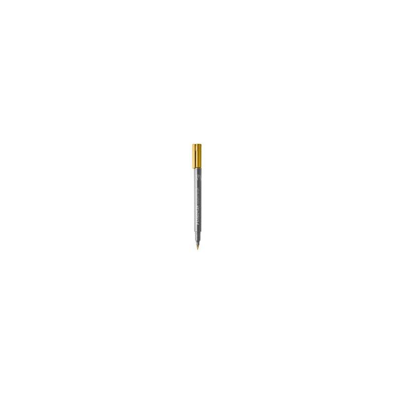 Flamaster pędzelkowy Metallic brush, złoty, Staedtler S 8321-11 - 1