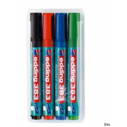 Marker Edding do flipchartów ścięty 1-5 mm niebieski z tuszem na bazie wody