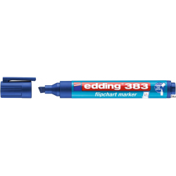 Marker Edding do flipchartów ścięty 1-5 mm niebieski z tuszem na bazie wody