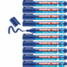 Marker Edding do flipchartów ścięty 1-5 mm niebieski z tuszem na bazie wody