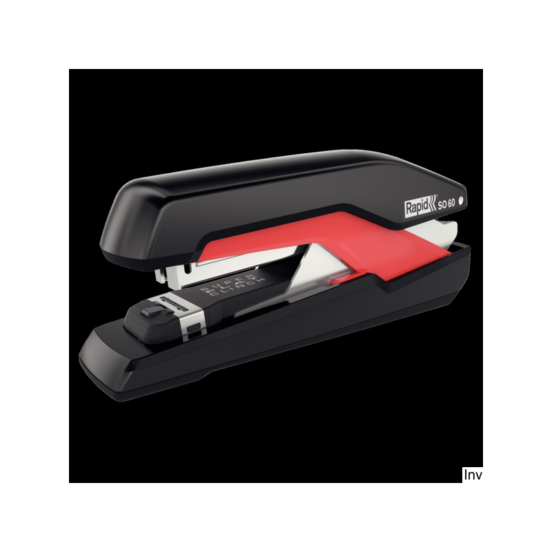 Zszywacz SUPREME SO60 czarno-czerwony 60k RAPID 5000553 - 1