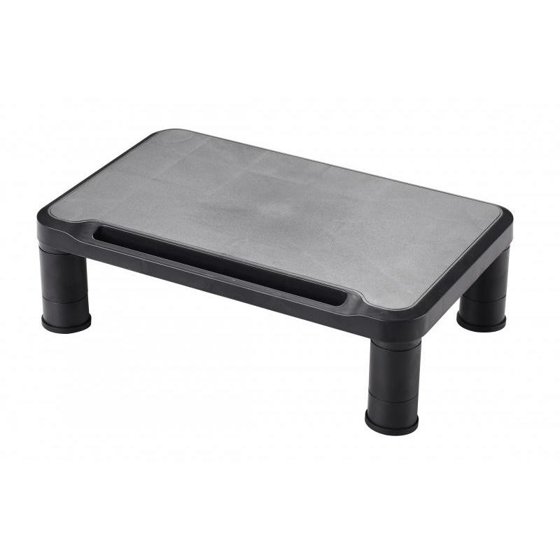 Podstawka pod monitor Q-CONNECT, 38x24cm, z regulacją wysokości, czarna - 1