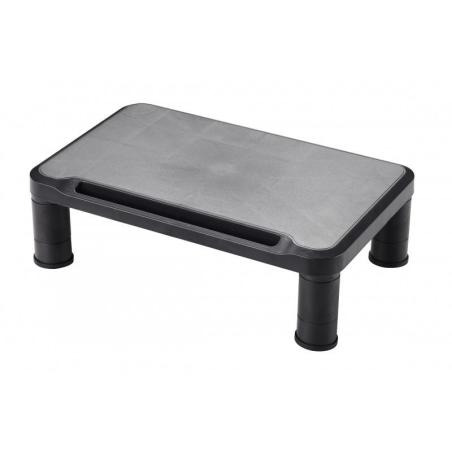 Podstawka pod monitor Q-CONNECT, 38x24cm, z regulacją wysokości, czarna - 1
