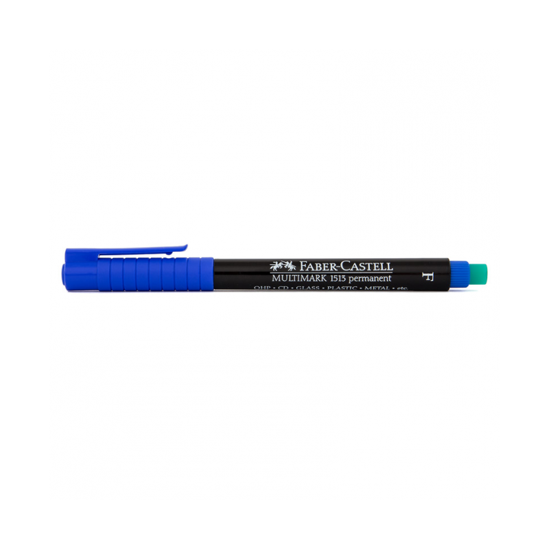 Foliopis z gumką OHP MULTIMARK S 0.4 niebieski FABER-CASTELL 152351 - 1
