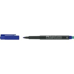 Foliopis z gumką OHP MULTIMARK M 1.0 niebieski FABER-CASTELL - 1