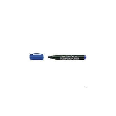 Marker permanentny okrągła koncówka FC157851 niebieski FABER CASTEL - 1
