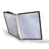 Zestaw ścienny z 5 panelami A4 czarny DURABLE SHERPA® WALL 5