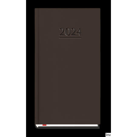 Terminarz Kieszonkowy 90x165mm 2024 czarny Michalczyk i Prokop T-231V-V