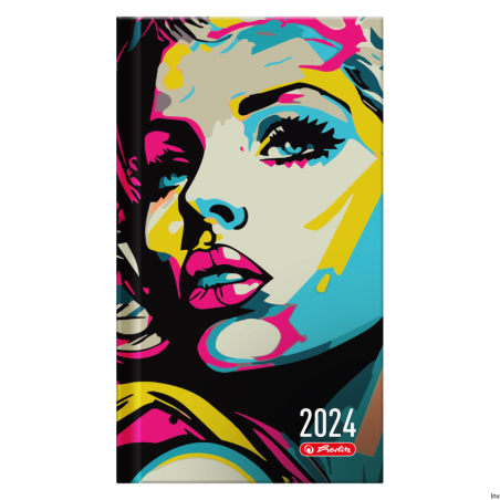 Kalendarz Tygodniowy A6 Kobieta Art 2024 Herlitz