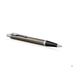 Długopis Parker IM Dark Espresso CT 1931671 w opakowaniu prezentowym, niebieski