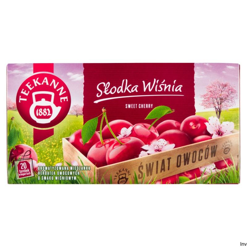 Herbata Teekanne Sweet Cherry słodka wiśnia 20 torebek owocowa