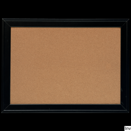 Tablica korkowa Nobo z szeroką czarną ramą, 585x430mm 1903922 - 1