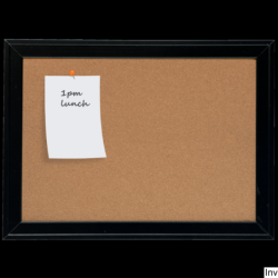 Tablica korkowa Nobo z szeroką czarną ramą, 585x430mm 1903922 - 5