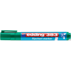 Marker Edding do flipchartów ścięty 1-5 mm zielony