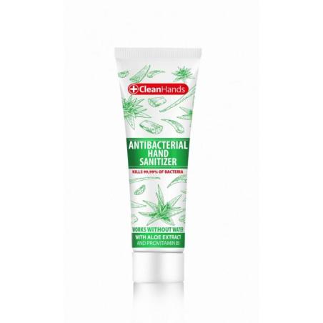 Antybakteryjny żel do rąk CLEAN HANDS, z aloesem i prowitaminą B5, 50 ml