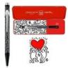 Długopis CARAN D'ACHE 849, Keith Haring, w pudełku, czarny