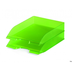 Półka na dokumenty Durable A4 jasnozielona przezroczysta 1701673017