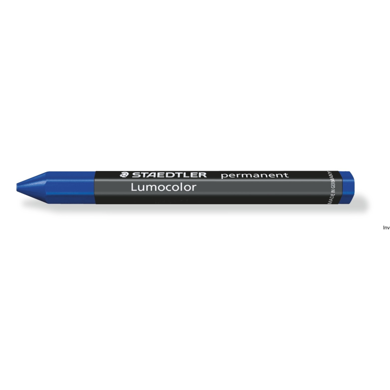 Kredka wodoodporna Staedtler S 236-3, niebieska, 14 mm, 12 sztuk, do pisania po różnych powierzchniach