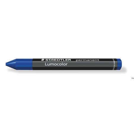Kredka wodoodporna Staedtler S 236-3, niebieska, 14 mm, 12 sztuk, do pisania po różnych powierzchniach