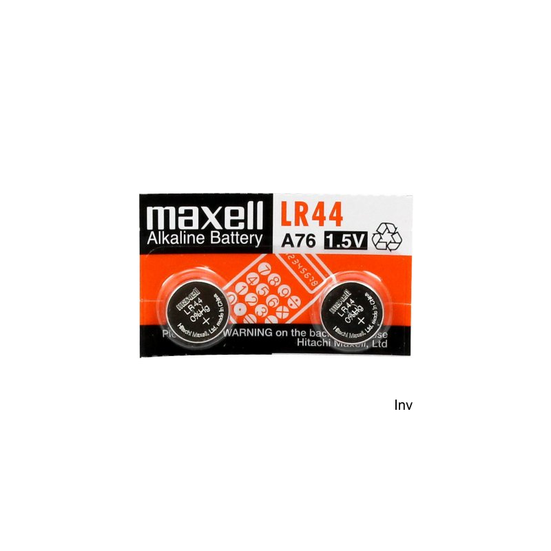 Baterie alkaliczne Maxell LR1154 / LR44 1,5V (2 sztuki)