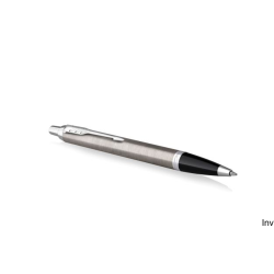 Długopis Parker IM Essential Stainless Steel CT 2143631 niebieski w eleganckim pudełku prezentowym