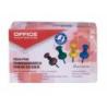 Pinezki beczułki OFFICE PRODUCTS, 50szt., mix kolorów