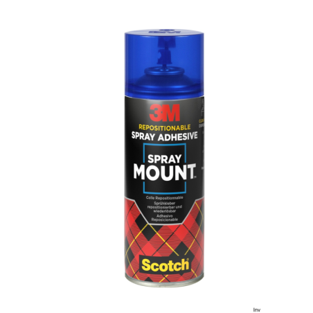 Klej w sprayu 3M SCOTCH SprayMount, uniwersalny, 400 ml, do prac artystycznych i prezentacji