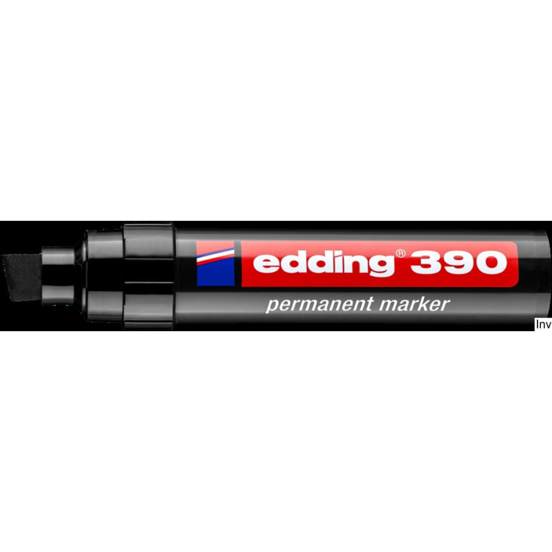 Edding Marker permanentny czarny 4-12 mm ścięta końcówka 390/001/C