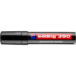 Edding Marker permanentny czarny 4-12 mm ścięta końcówka 390/001/C