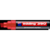 Edding Marker permanentny ścięta końcówka 4-12 mm czerwony 390/002/CZ