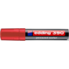 Edding Marker permanentny ścięta końcówka 4-12 mm czerwony 390/002/CZ