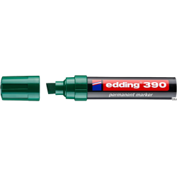 Edding Marker permanentny ścięta końcówka 4-12 mm zielony 390/004/ZI