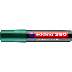 Edding Marker permanentny ścięta końcówka 4-12 mm zielony 390/004/ZI