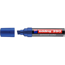 Edding Marker permanentny niebieski 4-12 mm ścięta końcówka 390/003/N