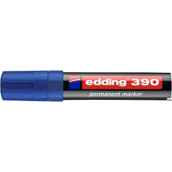 Edding Marker permanentny niebieski 4-12 mm ścięta końcówka 390/003/N