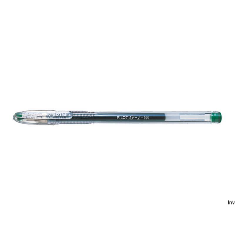 Pióro żelowe Pilot G1 zielone 0,25 mm z wymiennym wkładem
