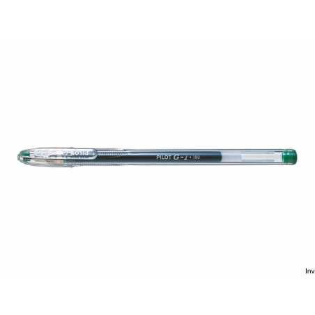 Pióro żelowe Pilot G1 zielone 0,25 mm z wymiennym wkładem