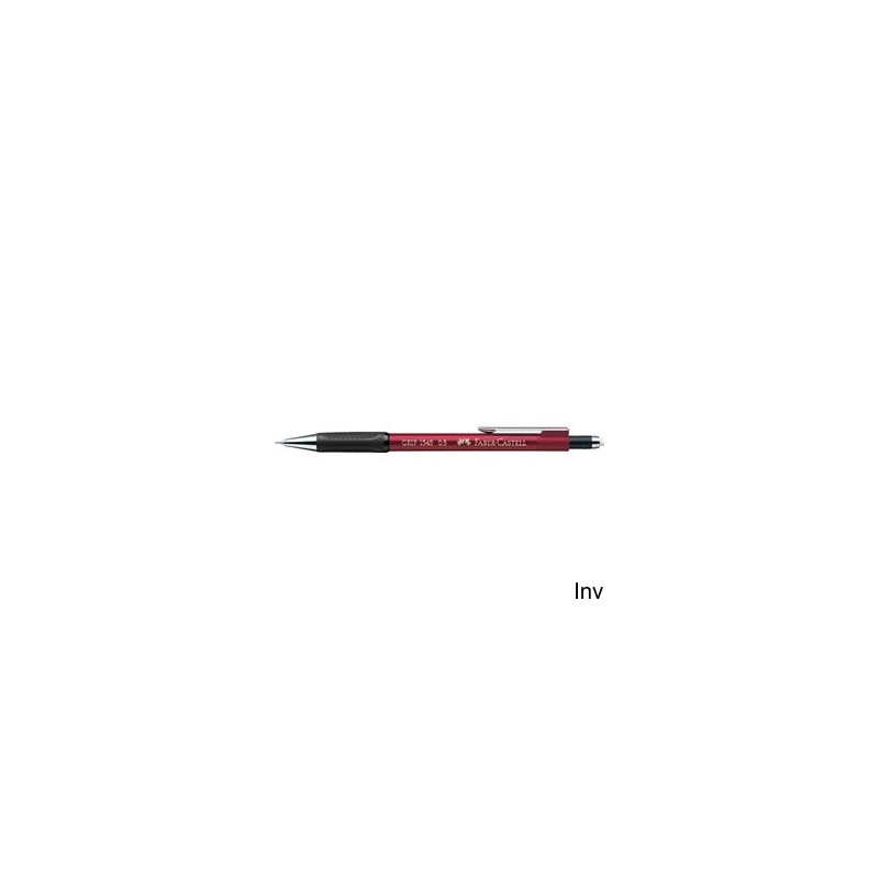 Ołówek Automatyczny Faber-Castell Grip 1345 0,5mm Czerwony Metaliczny