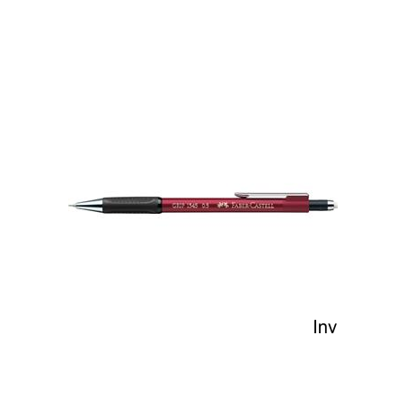 Ołówek Automatyczny Faber-Castell Grip 1345 0,5mm Czerwony Metaliczny