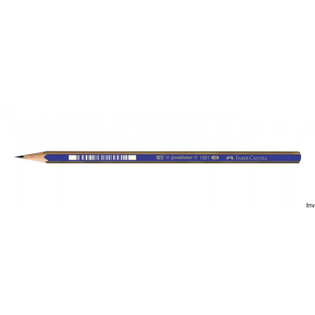 Ołówek grafitowy Faber-Castell Goldfaber HB 12 sztuk niebiesko-złoty