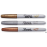 Marker permanentny Sharpie Metallic złoty, srebrny, brązowy 3 sztuki