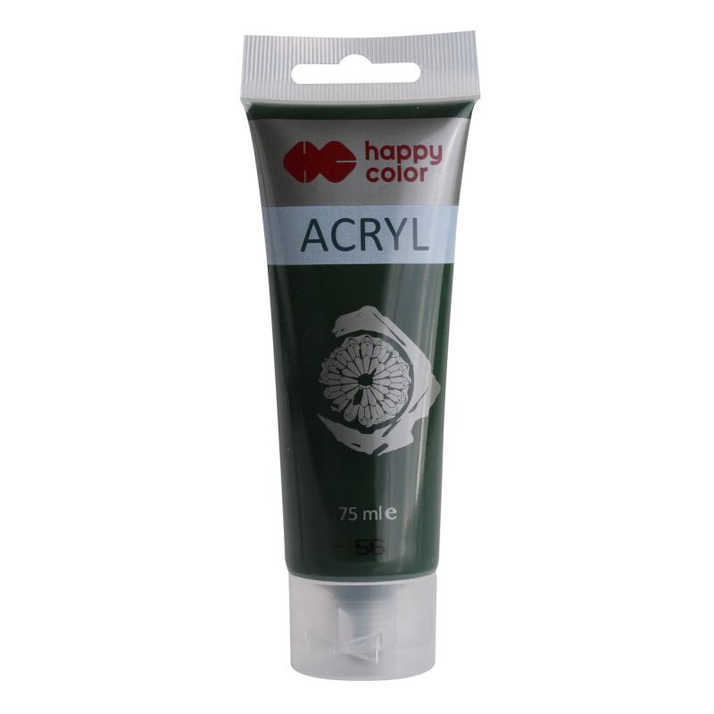 Farba akrylowa Happy Color 75ml ciemnoszara czerwonawa HA 7370