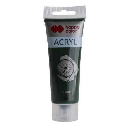 Farba akrylowa Happy Color 75ml ciemnoszara czerwonawa HA 7370