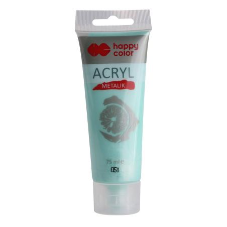 Farba akrylowa 75ml zielony miętowy Happy Color HA 7370 0075-051